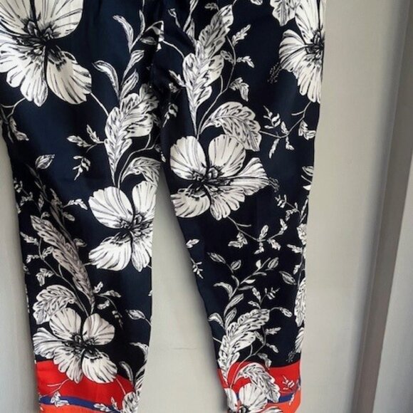 Zara chino fit patterned pants. Women Size12 - Picture 2 of 3